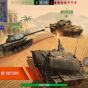 World of Tanks Blitz Overwinning