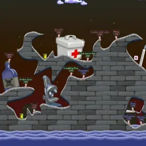 Worms World Party Remastered - Ziekenhuis