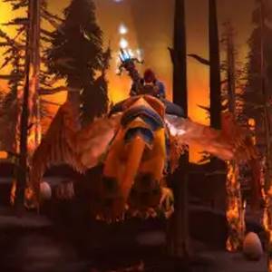 Wrath of the Lich King - Verschroeid bos