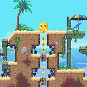 verraderlijke scrollen niveaus en jagen naar beneden