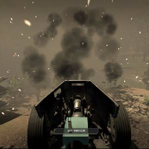 WW2 Bunker Simulator - Antitankkanon