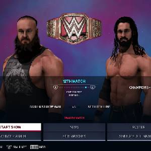 WWE 2K20 - Braun Strowman tegen Seth Rollins