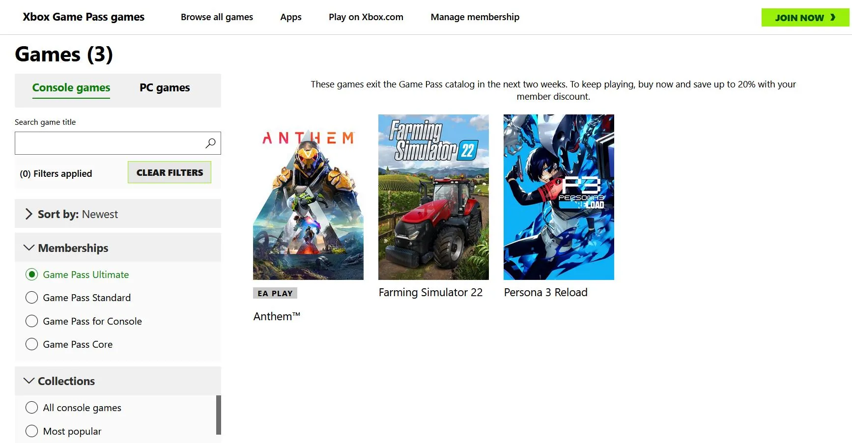 Games Leaving Xbox Game Pass for August Wave 1
