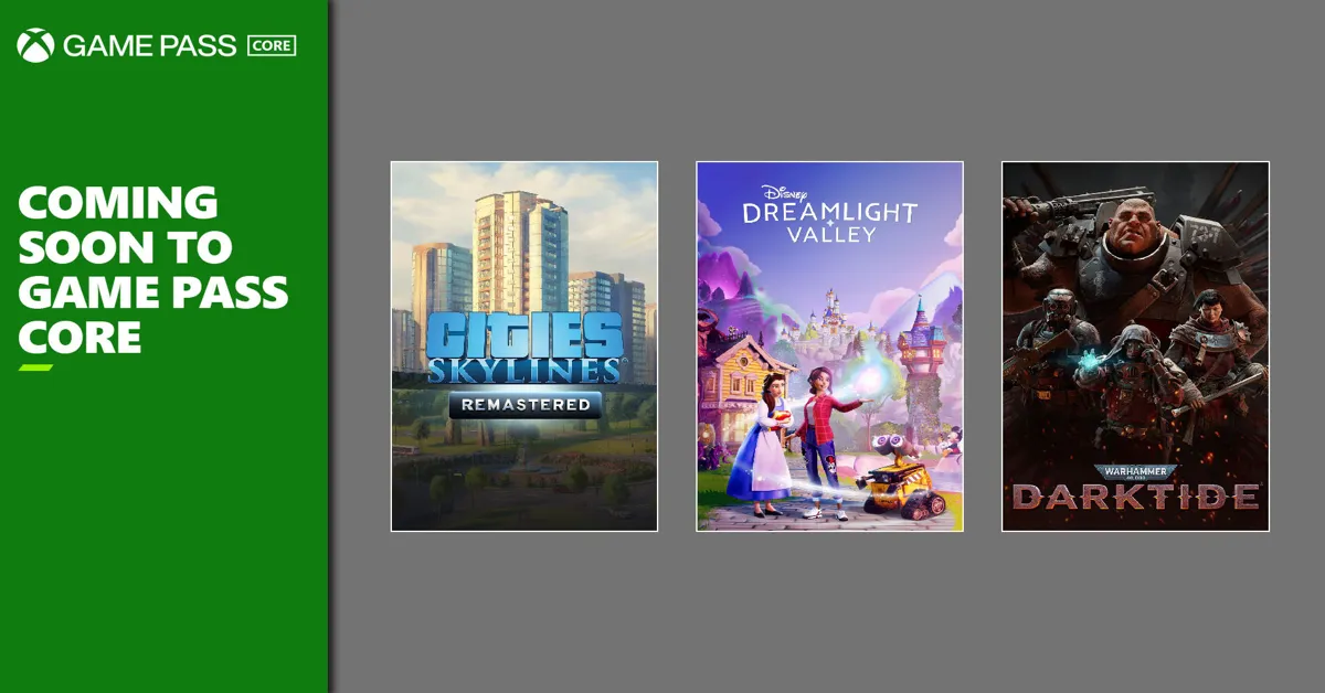 New On Game Pass Core Library