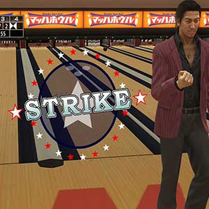 Yakuza 5 Remastered Bowling Mini-spel