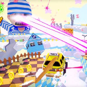 Yellow Taxi Goes Vroom - Laserstraal