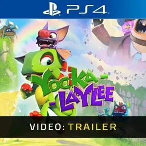 Yooka-Laylee PS4 Video Trailer