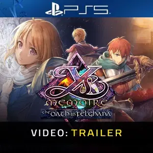 Ys Memoire: The Oath in Felghana PS5 – Trailer