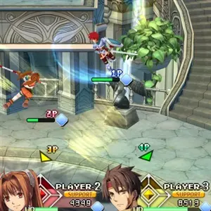Ys vs. Trails in the Sky: Alternative Saga - 4 Spelers