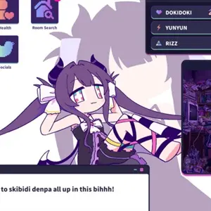 Yunyun Syndrome!? Rhythm Psychosis - Bureaublad