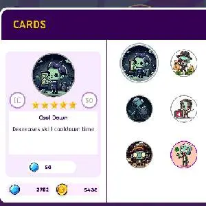 Zombie Survivors - Afkoelkaart